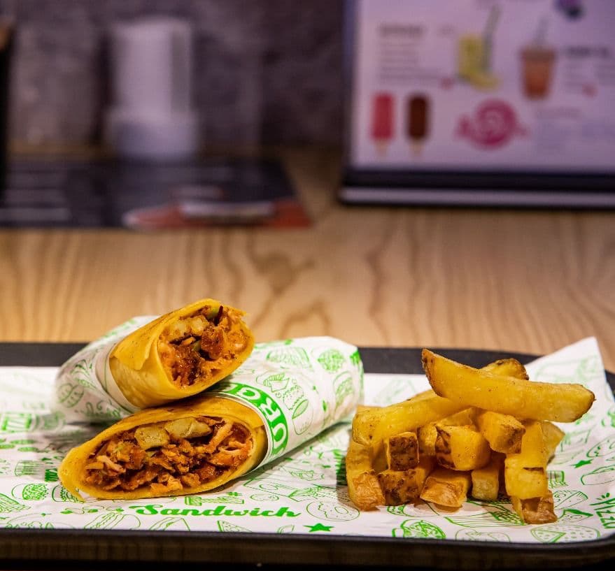 Burrito & Fries